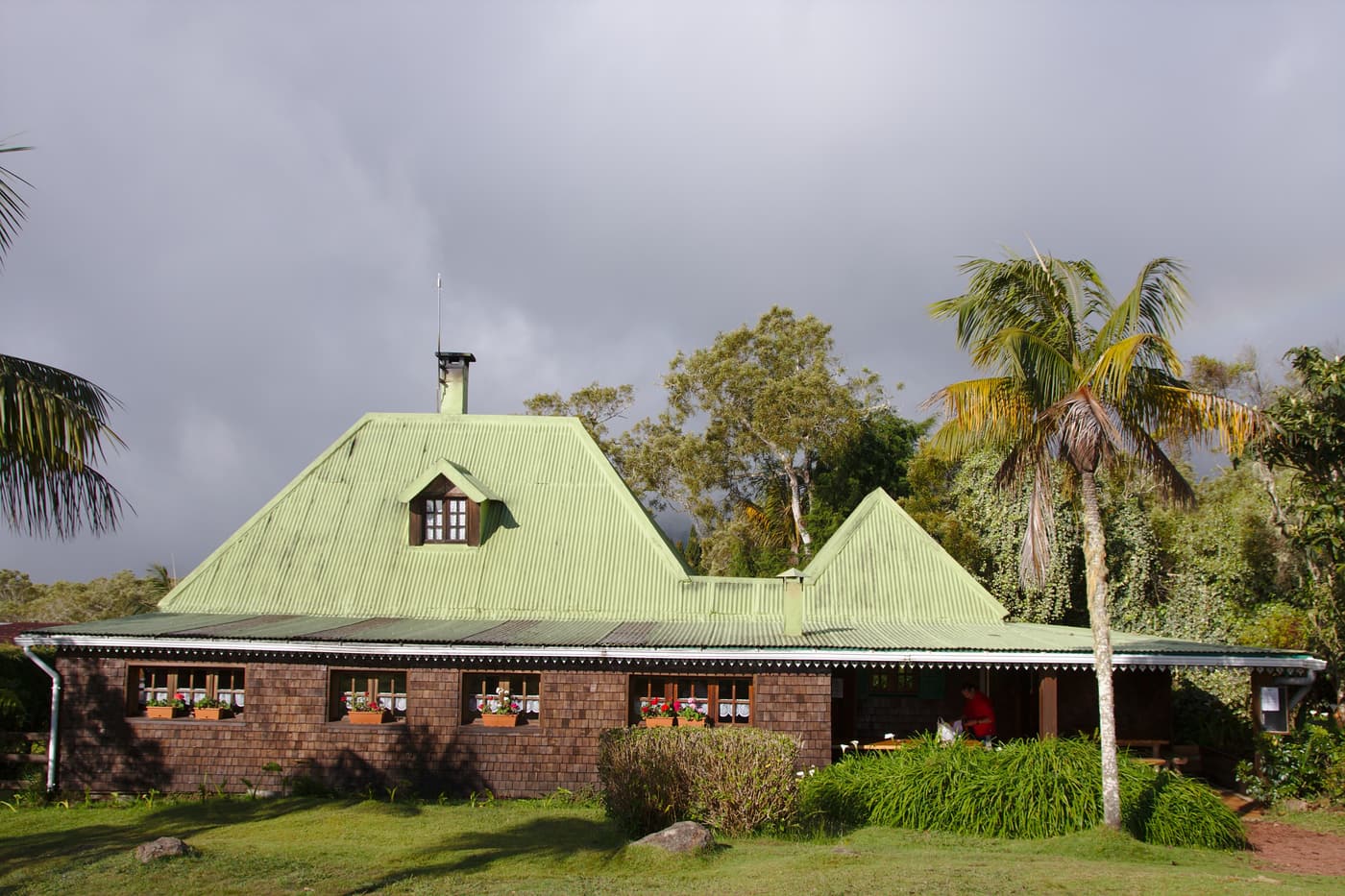 Façade du gîte de Bélouve