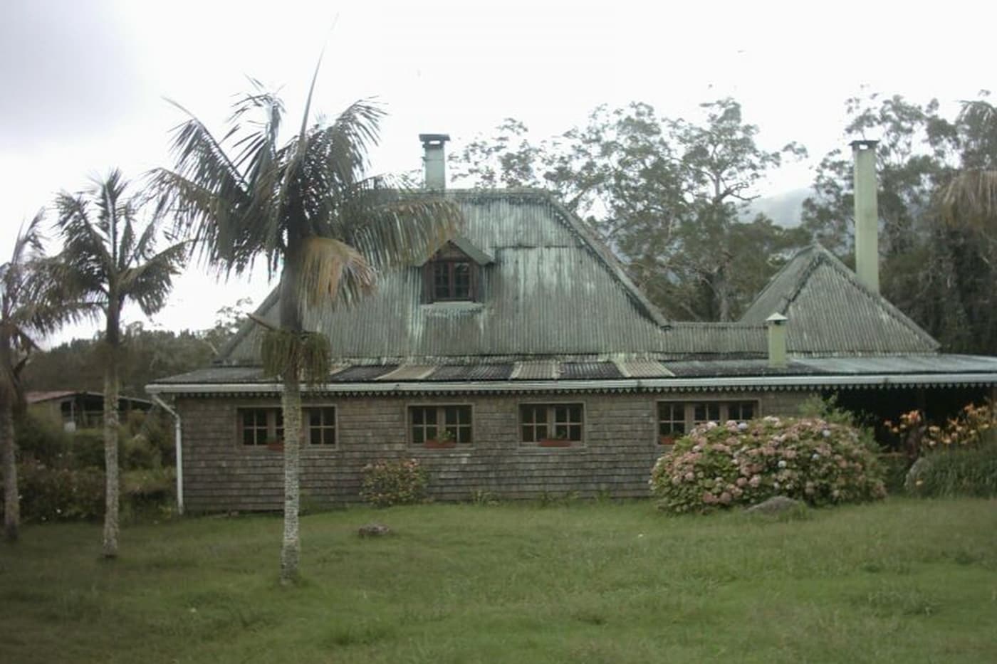 Le gîte de Bélouve côté jardin
